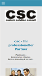 Mobile Screenshot of csc-info.de